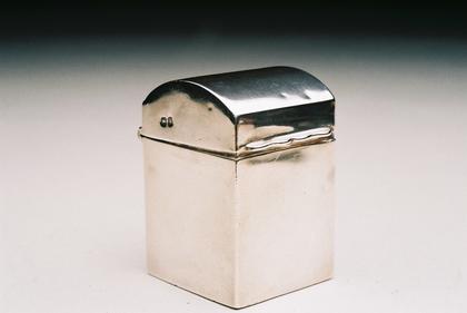 Miniature Silver Card box (complete)