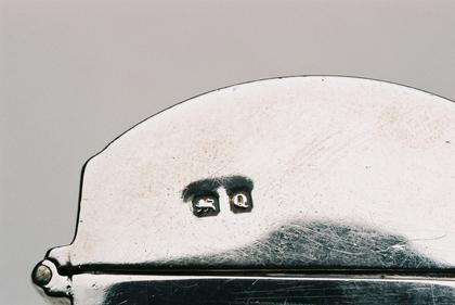 Miniature Silver Card box (complete)