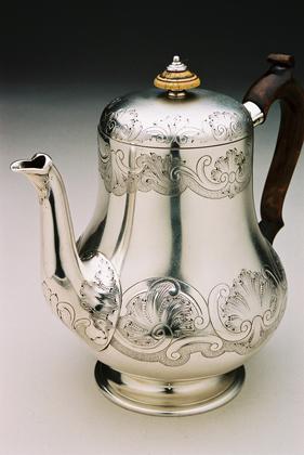 Garrard Silver coffee pot