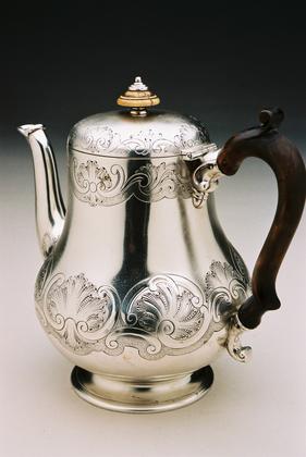 Garrard Silver coffee pot