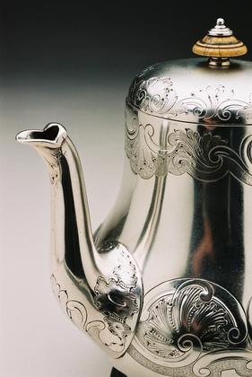 Garrard Silver coffee pot