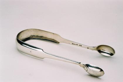 Rare Tain Silver sugar tongs