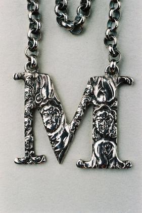 Pair of wine labels, M (Madeira)