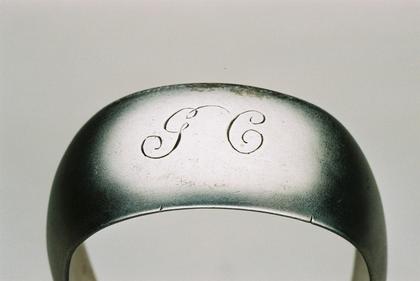 Rare Tain Silver sugar tongs