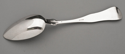 Coin Silver Tablespoon - Boston, A F Burbank