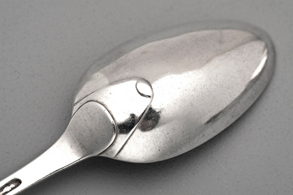 Dutch Silver Hanoverian Tablespoons (Set of 4) Andries Vis