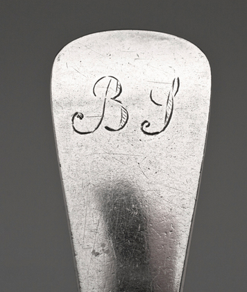 Dutch Silver Hanoverian Tablespoon or Porridge Spoon - Utrecht, Sebastiaan de Mare