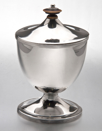 18th Century Dutch Silver Chestnut Vase - Possibly Zutphen, Hendrik Wolters