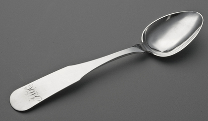 Baltimore Coin Silver Tablespoon - Samuel Kirk, Baltimore Assay Marks