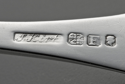 Baltimore Coin Silver Tablespoon - Samuel Kirk, Baltimore Assay Marks