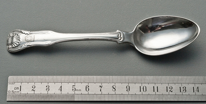 Baltimore Coin Silver Teaspoon - Samuel Kirk, Baltimore Assay Marks