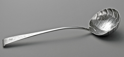 Irish Provincial Limerick Hook End Soup Ladle - Joseph Johns