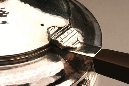 Arts and Crafts Silver tea service (A.E. Jones)