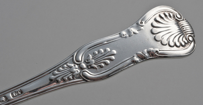 Cape Silver Kings Pattern Dessert Forks (Pair) - Twentyman