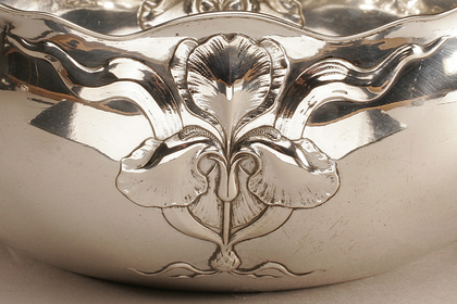 Art Nouveau Silver Swedish Bowl