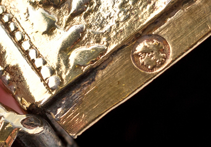 Dutch Silver Lodereindoosje / Vinaigrette - HE. DAT IS LIEF