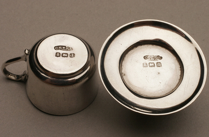 Miniature Silver coffee set