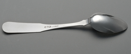 Baltimore Coin Silver Tablespoon - Samuel Kirk, Baltimore Assay Marks