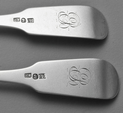 Canadian Silver Tableforks (Pair) - Peter Bohle, Montreal, Quebec