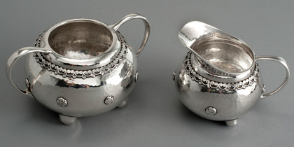 Liberty & Co Arts & Crafts Silver Milk Jug