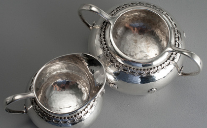Liberty & Co Arts & Crafts Silver Milk Jug