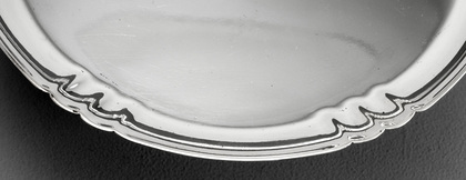 Art Deco sterling Silver Salver - Edward Barnard & Sons