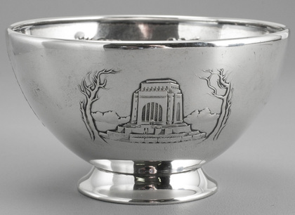 Voortrekker Aandenking 1838-1938 Dutch Silver Bowl - Pierneef