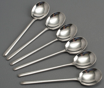 Art Deco Sterling Silver Demitasse Coffee Spoons - L Pinn & Co, Cape Town