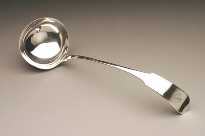 Irish Silver Soup Ladle