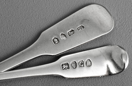 Chinese Export Silver Dessert Forks (2) - Sunshing