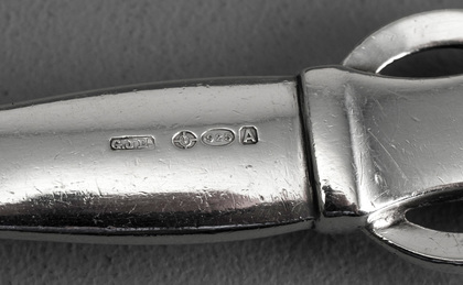 Georg Jensen Parallel or Relief #25 Salad or Vegetable Servers