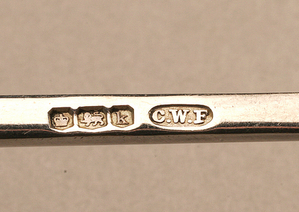 Art Deco cake forks (6)