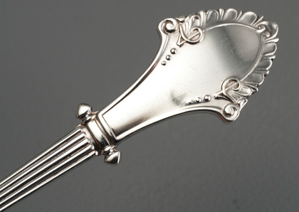 Gorham Sterling Silver Louis XIV Pickle Knife & Master Salt Spoons (Pair)