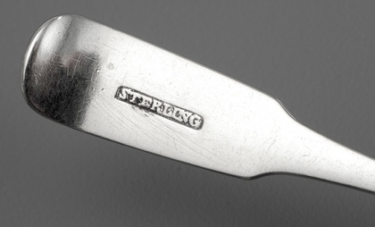 Irish Provincial Silver Toddy Ladle - STERLING Hallmark
