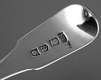 Cape Silver Salt Spoon - John Townsend