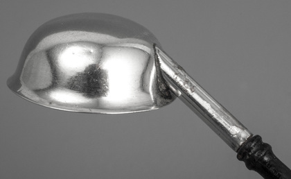  Irish Georgian Silver Punch Ladle (Small) - John Townsend - Unrecorded Makers Mark