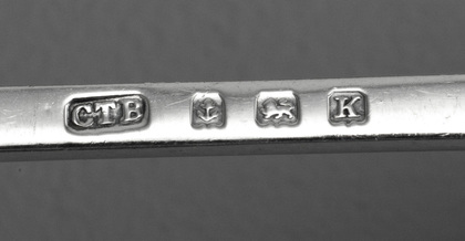 Art Deco Sterling Silver Grapefruit Spoons - Set of 6