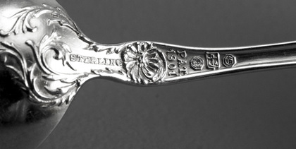 Antique Gorham Sterling Silver Coffee Spoons (Set of 6) - Marguerite Pattern