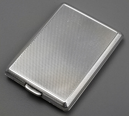 Royal Navy Sterling Silver Matchbook Case - Gieves Ltd. London