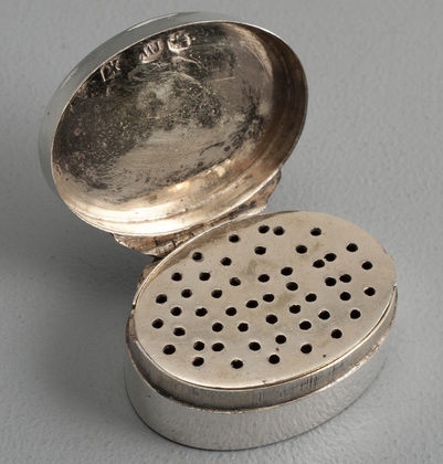 Early Antique Silver Vinaigrette - Thomas Willmore, No Hinge to Grille
