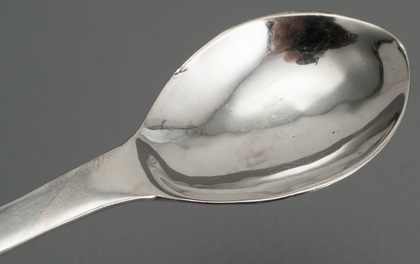 Leeds College of Art Silver Coronation Teaspoon - Don Porritt?