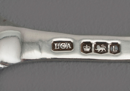 Leeds College of Art Silver Coronation Teaspoon - Don Porritt?