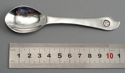 Leeds College of Art Silver Coronation Teaspoon - Don Porritt?