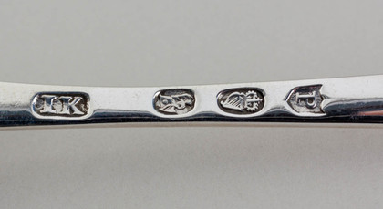 Irish Georgian Silver Dessert Spoons (Set of 4) - 