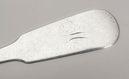 Chinese Export Silver Dessert Spoon - Yatshing