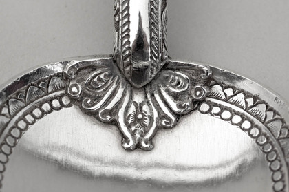 Antique Indian Silver Raj Period Spoon - Kutch
