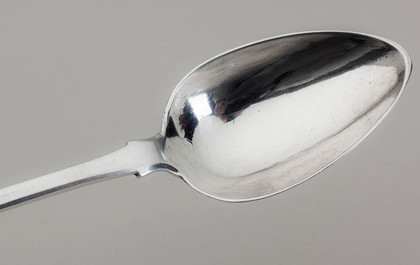 Cape Silver Teaspoons (Set of 6) - Lawrence Twentyman, Fiddle Pattern