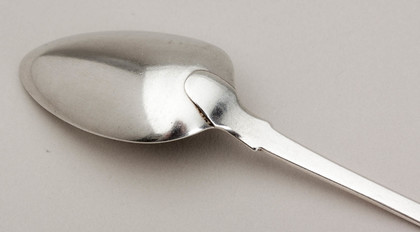 Chinese Export Silver Dessert Spoon - Khecheong