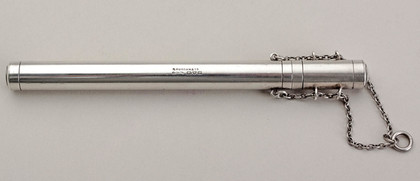 Sampson Mordan Silver Thermometer Case for Chatelaine