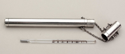 Sampson Mordan Silver Thermometer Case for Chatelaine